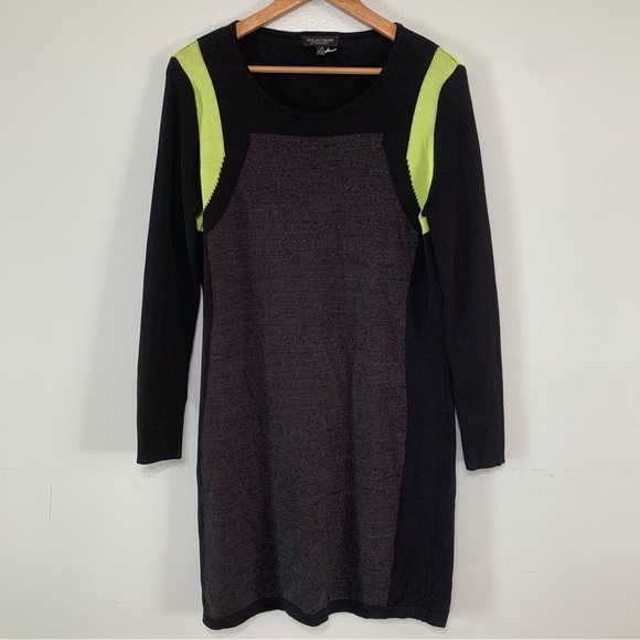 Parkhurst Dresses & Skirts - Collectibles By Parkhurst Lon Sleeve Cotton Sweater Dress Size L
